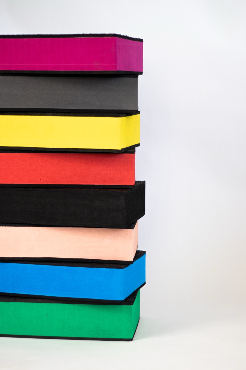 Detalhe das cores dos steps Versal 4